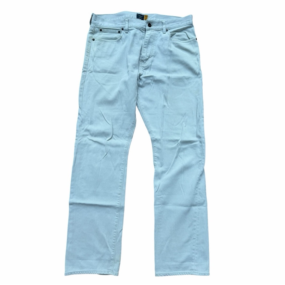 NWT Gap 1969 Straight Jeans 33x30 Light Blue Wash Denim 100% Cotton